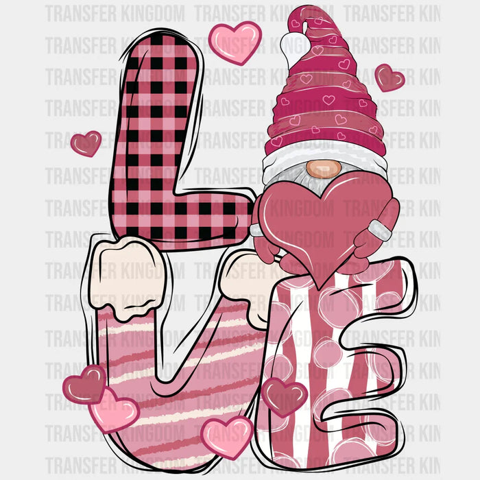 LO VE DESIGN GNOME - DTF heat transfer