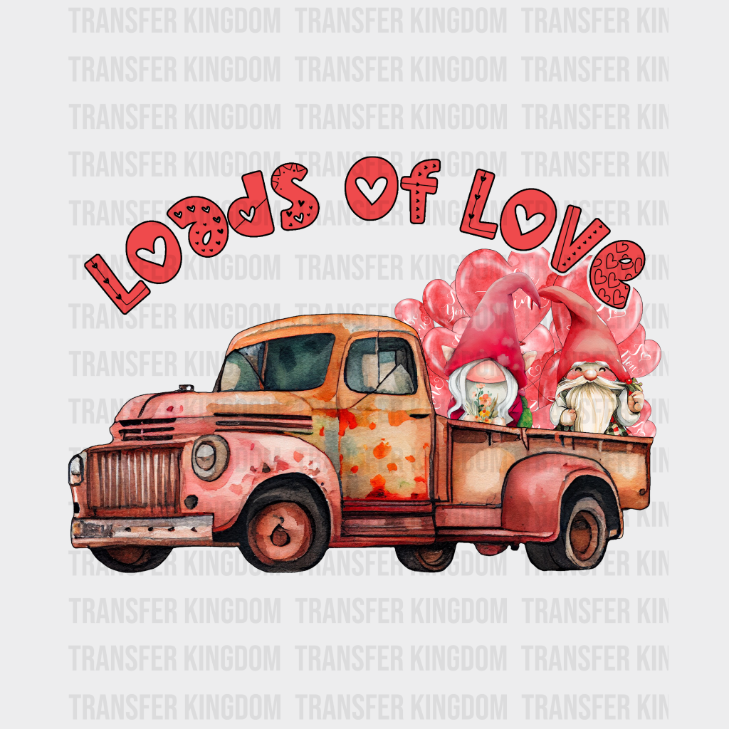 LOADS OF LOVE - DTF heat transfer - transfer-kingdom