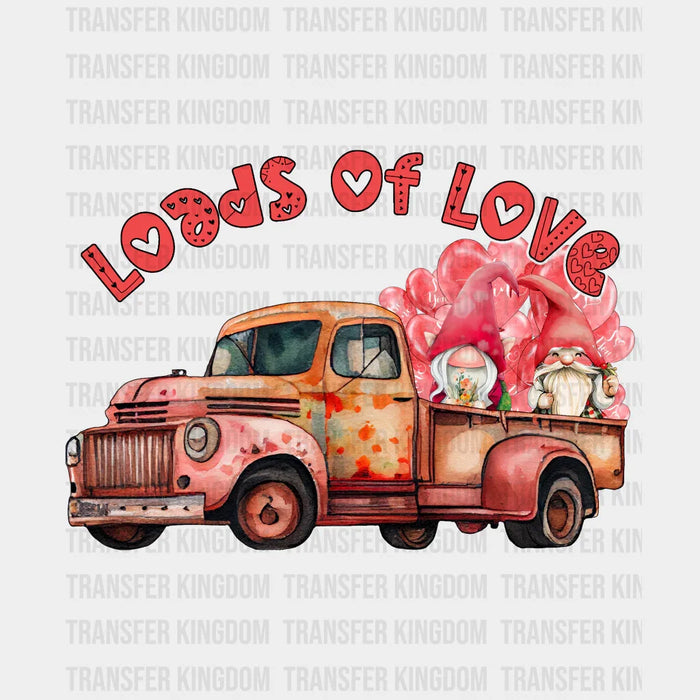 LOADS OF LOVE - Valentine's Day DTF heat transfer