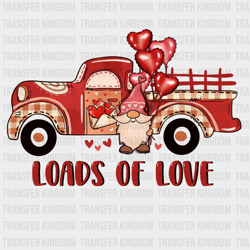 LODAS OF LOVE - DTF heat transfer - transfer-kingdom