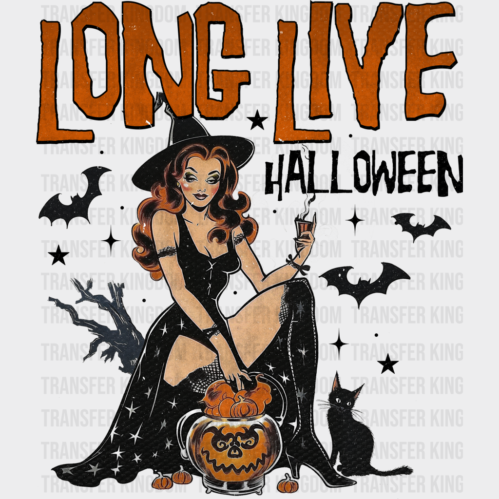 Long Live Halloween - Dtf Heat Transfer