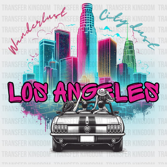 Los Angeles Retro - States & Cities DTF Transfer