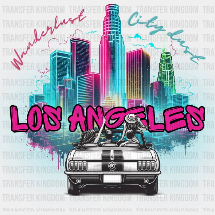 Los Angeles Retro - States & Cities DTF Transfer