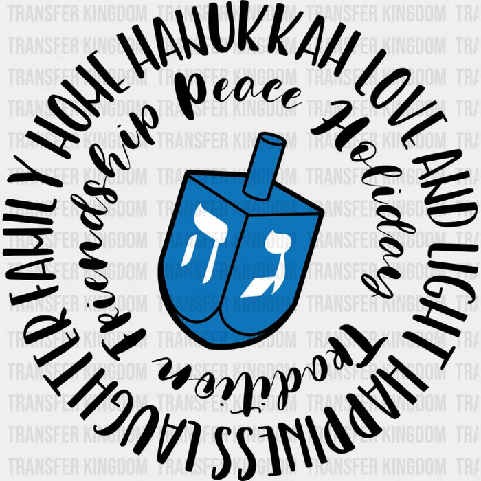Love And Light - Hanukkah DTF Transfer