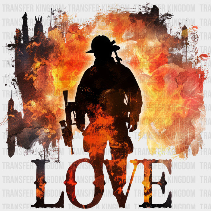 Love - Fire Department DTF Transfers