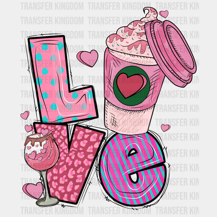LOVE MILKSHAKE - DTF heat transfer