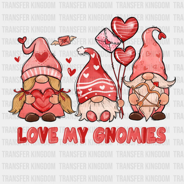 LOVE MY LITTLE GNOMIES - DTF heat transfer