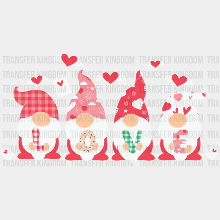 LOVE OF MY GNOMIES - DTF heat transfer
