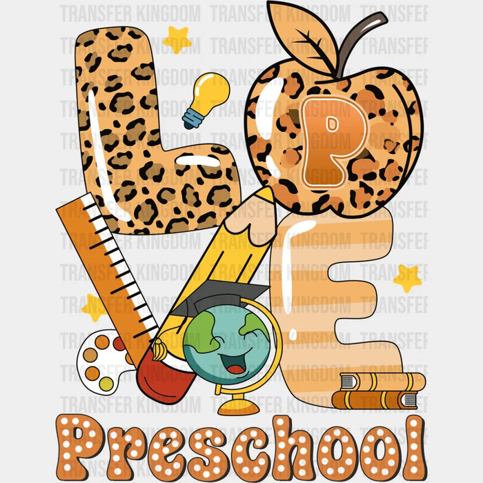 Love Preschool Design  - Pre-k DTF Heat transfer