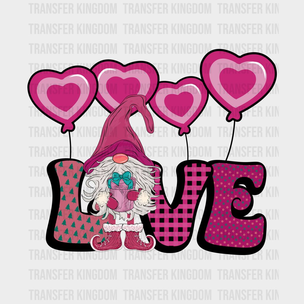 Lovebomb Hearts - DTF heat transfer - transfer-kingdom