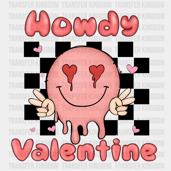 LOVER FACE HOWDY VALENTINE - DTF heat transfer