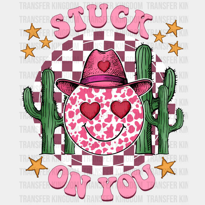 LOVER FACE STUCK ON YOU - DTF heat transfer