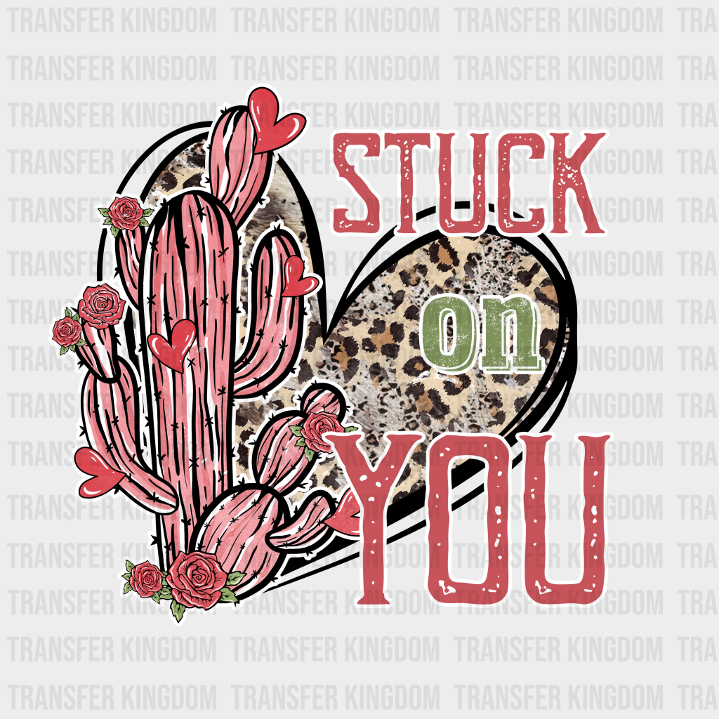 LOVER STUCK ON YOU - DTF heat transfer - transfer-kingdom