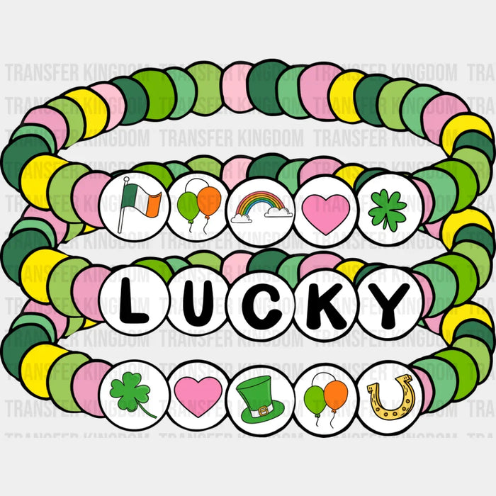 Lucky Bracelets - St. Patrick's Day DTF Transfer
