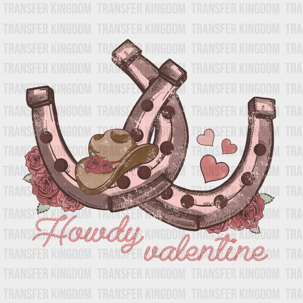 LUCKY HOWDY VALENTINE - DTF heat transfer - transfer-kingdom