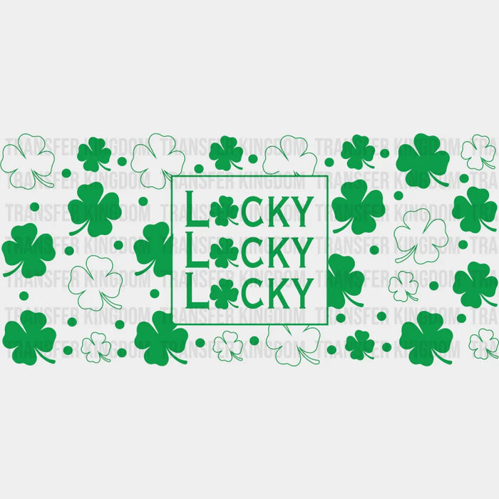 Lucky St. Patrick's Day UV DTF Transfer Cup Wrap UV DTF Sticker
