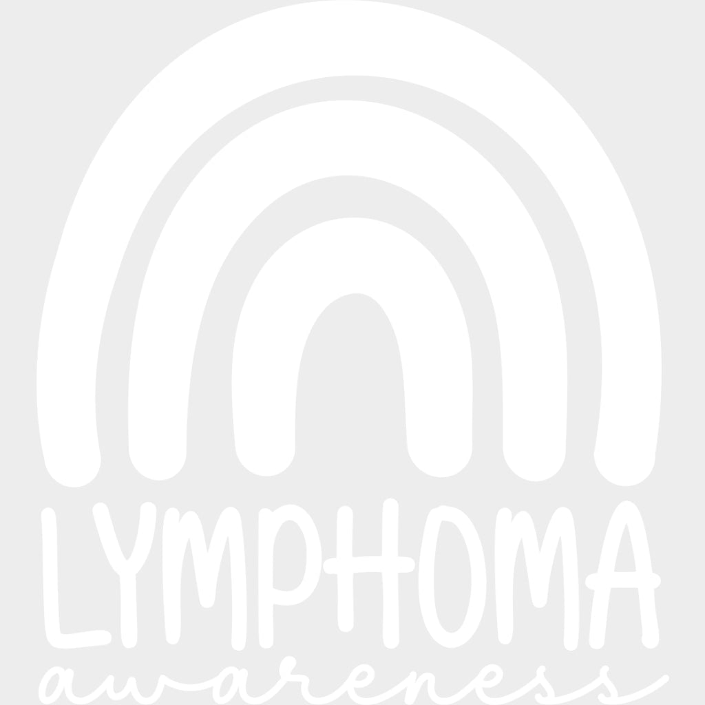 Lymphoma Awareness, Black, White & Green - Lymphoma DTF Transfers transfer-kingdom Light Color Design (See Imaging)
