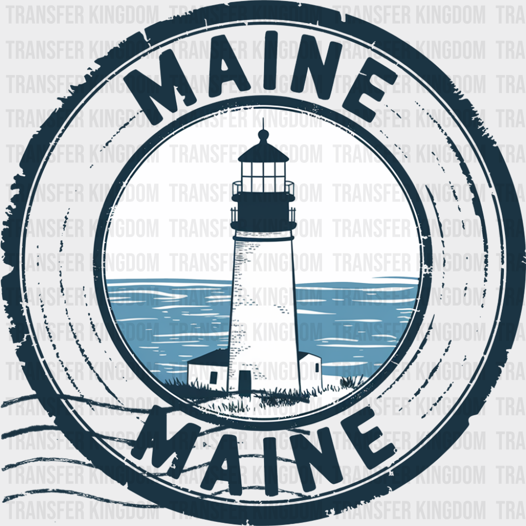 Maine - States & Cities DTF Transfer