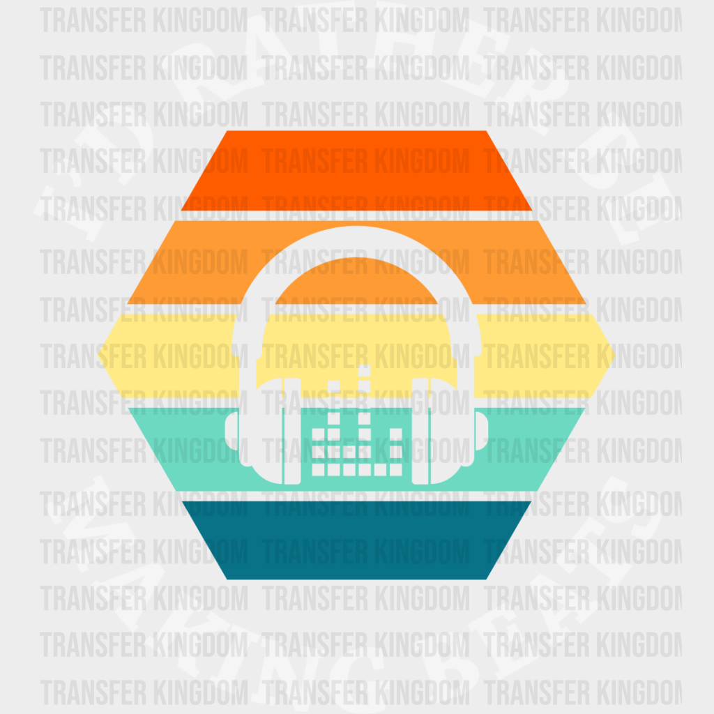 Making Beats - Singing Dtf Heat Transfer Unisex S & M (10’’) / Light Color Design See Imaging