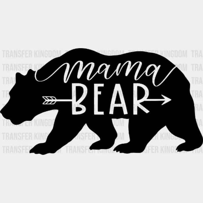 Mama Bear - Mom Life Design - DTF heat transfer