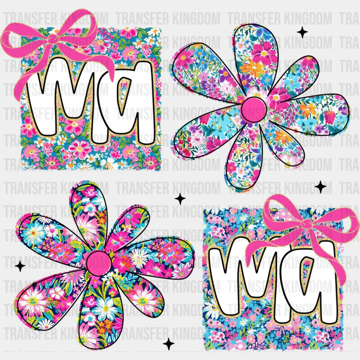 Mama Blue And Pink - Mother's Day DTF Transfer