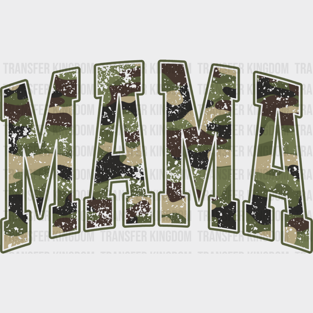 Mama Camo Design - Military DTF Transfer