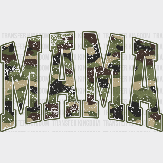 Mama Camo Design - Military DTF Transfer
