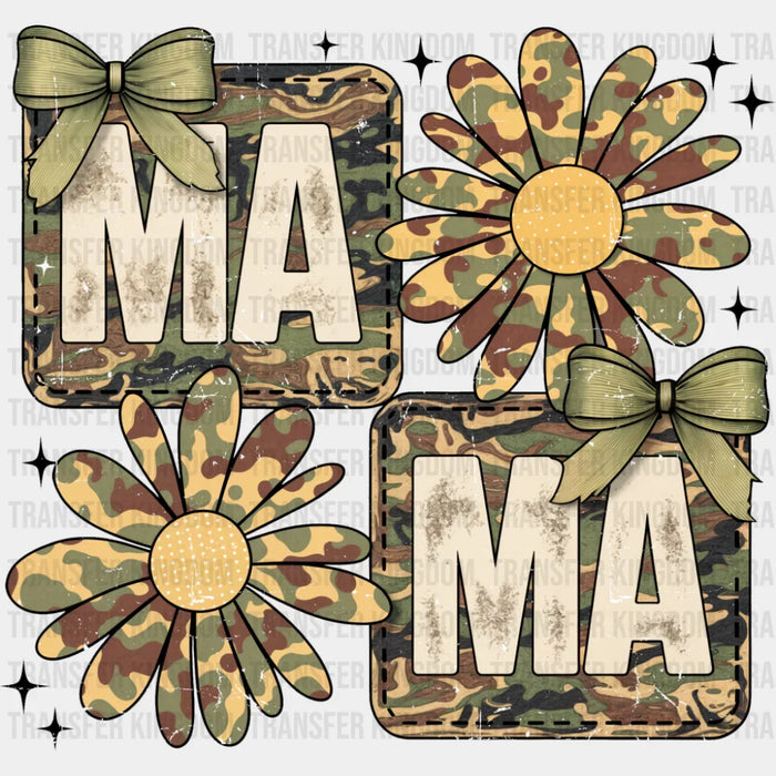 Mama Camo Flowers - Mother's Day DTF Transfer