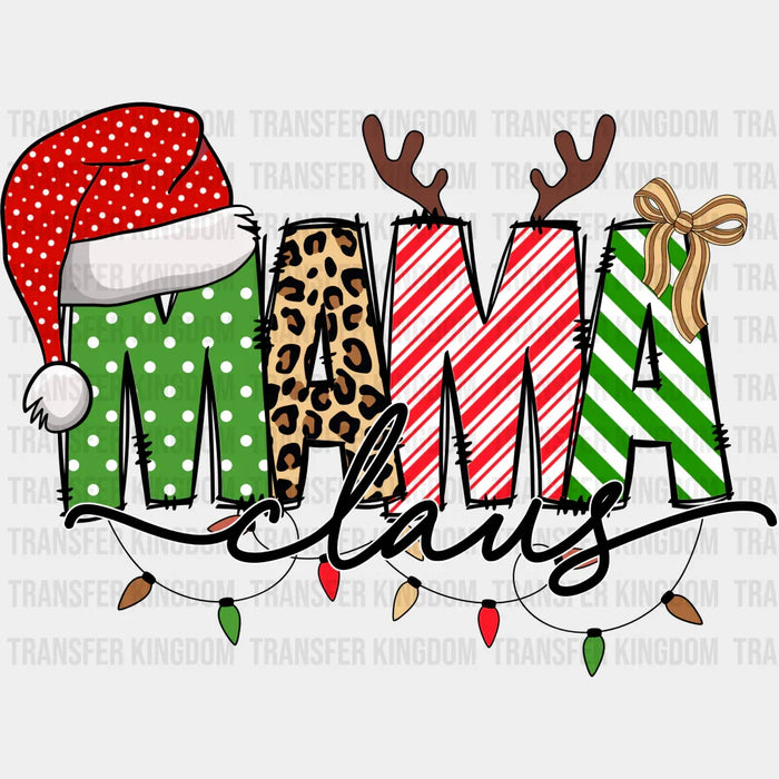 MAMA CHRISTMAS Christmas Design - DTF heat transfer