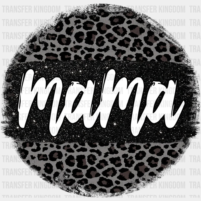Mama Circle Leopard - Mothers Day Design - DTF Transfer
