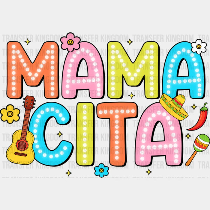 Mama Cita Guitar - Cinco De Mayo DTF Transfer