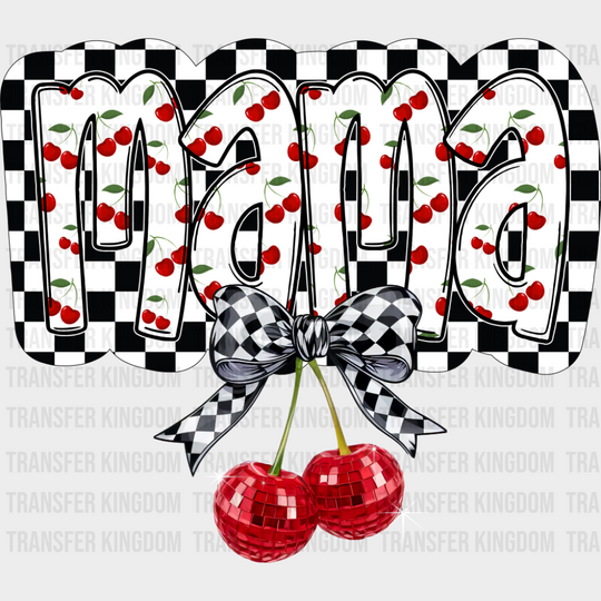 Mama Disco Cherries - Mother’s Day DTF Transfer