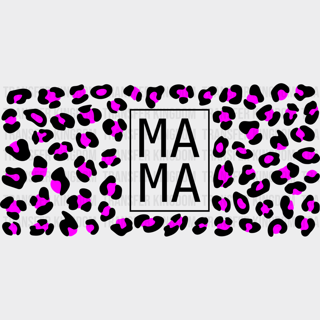 Mama Mother’s Day Uv Dtf Transfer Cup Wrap Sticker