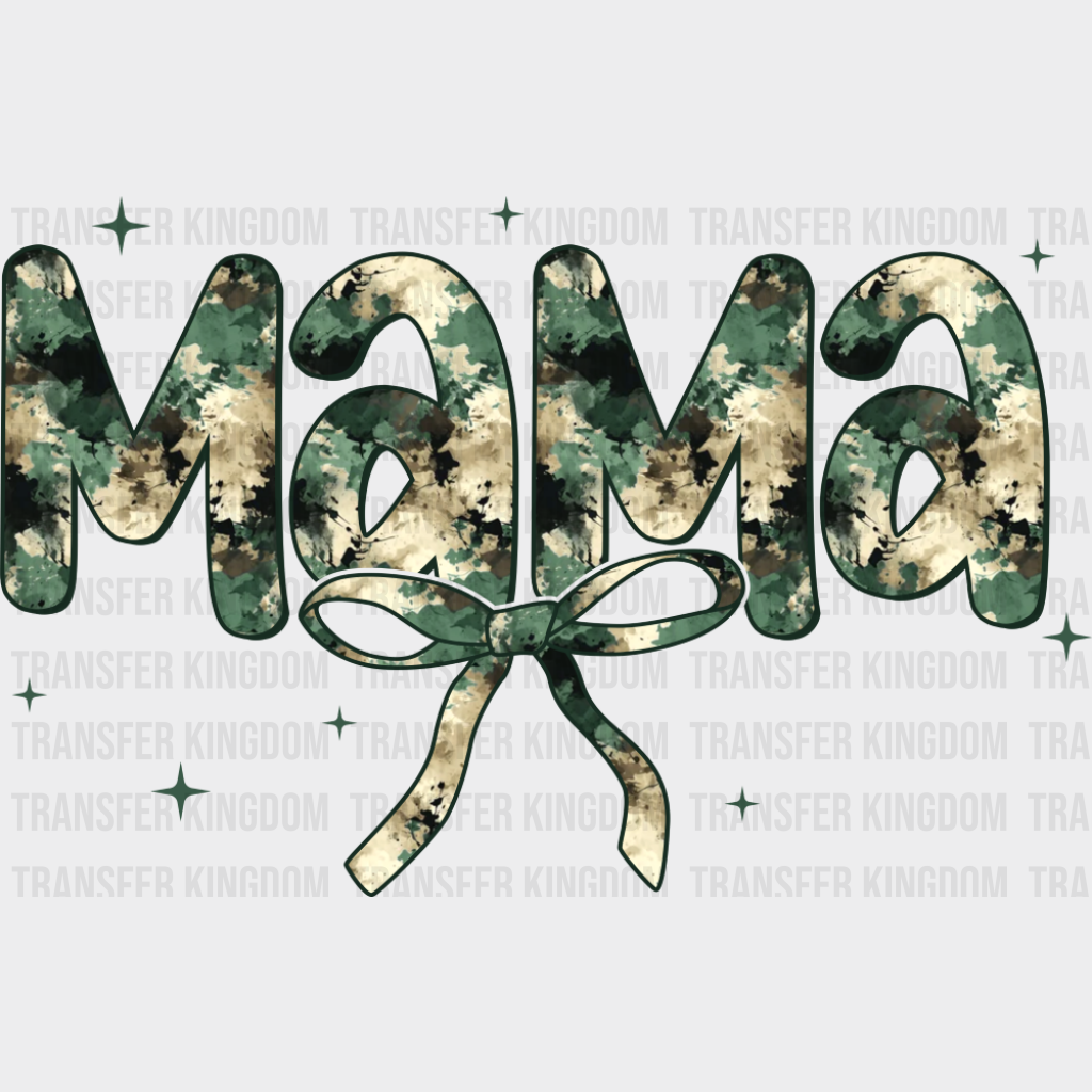 Mama Ribbon - Military DTF Transfer