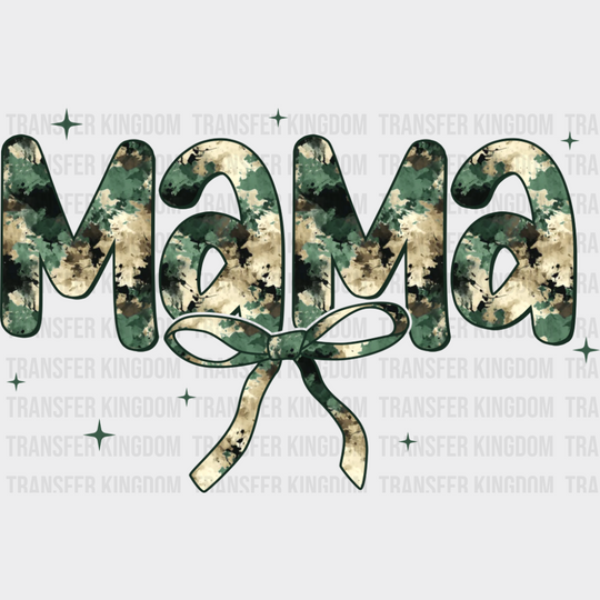 Mama Ribbon - Military DTF Transfer