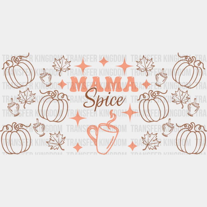 Mama Spice Mother's Day UV DTF Transfer Cup Wrap UV DTF Sticker