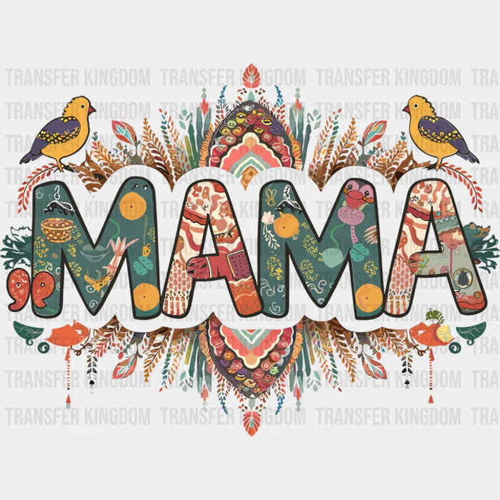 Mama Yellow Birds - Mother's Day DTF Transfer