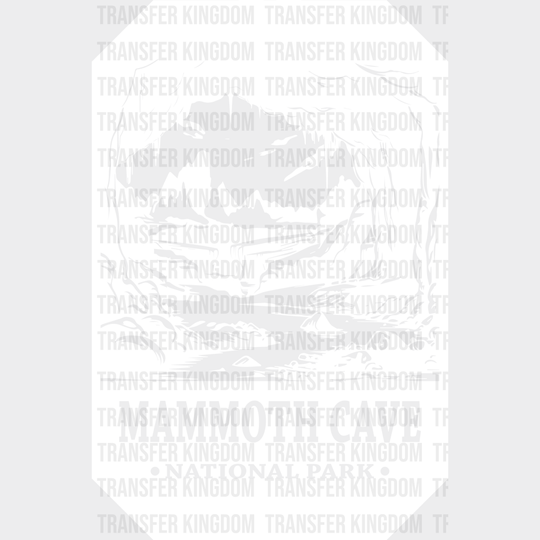 Mammoth Cave National Park Design - Parks Dtf Transfers Unisex S & M (10’) / Light Color See Imaging