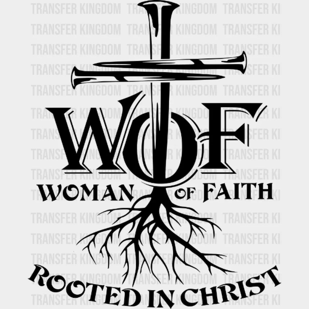 Man - Women Of Faith Christian Design Dtf Heat Transfer