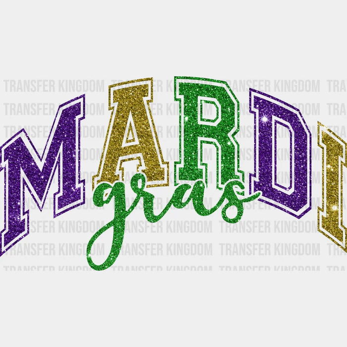 Mardi Gras Design- Mardi Gras DTF heat transfer