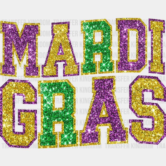 Mardi Gras Colorful - Mardi Gras DTF heat transfer