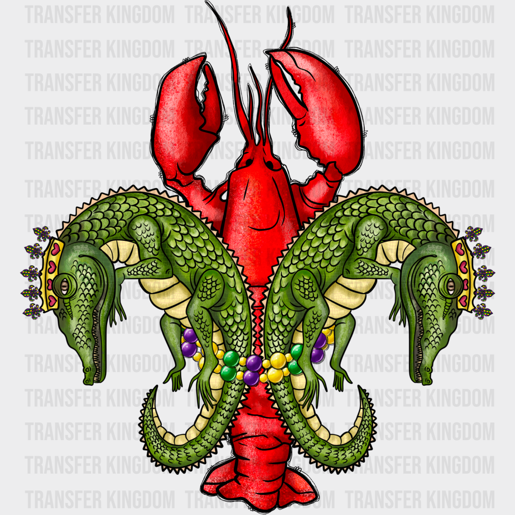 Mardi Gras Design- Dtf Heat Transfer