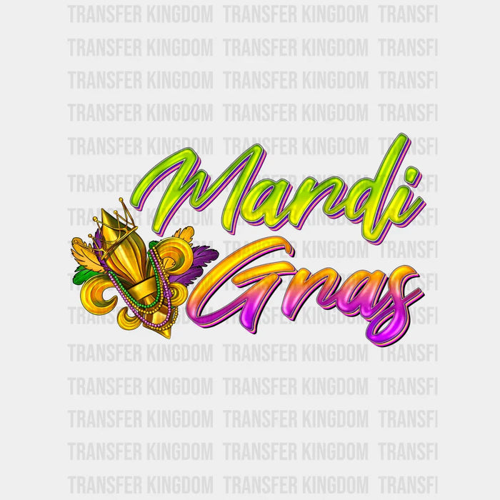 Mardi Gras Design- Mardi Gras DTF heat transfer