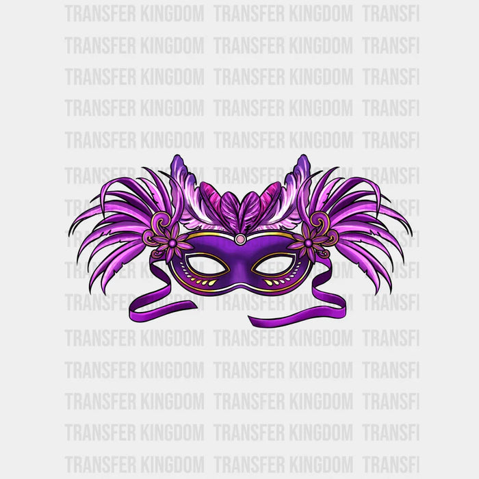 Mardi Gras Mask Design- Mardi Gras DTF heat transfer