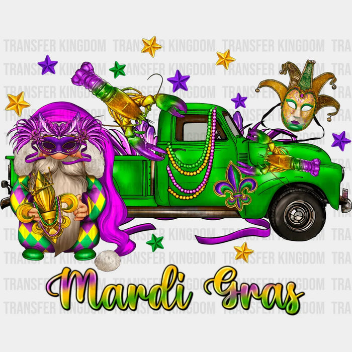 Mardi Gras Truck Design- Mardi Gras DTF heat transfer