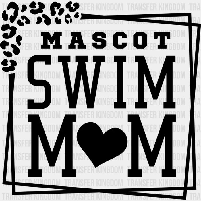 Mascot Swim Mom - Swimming DTF Transfer
