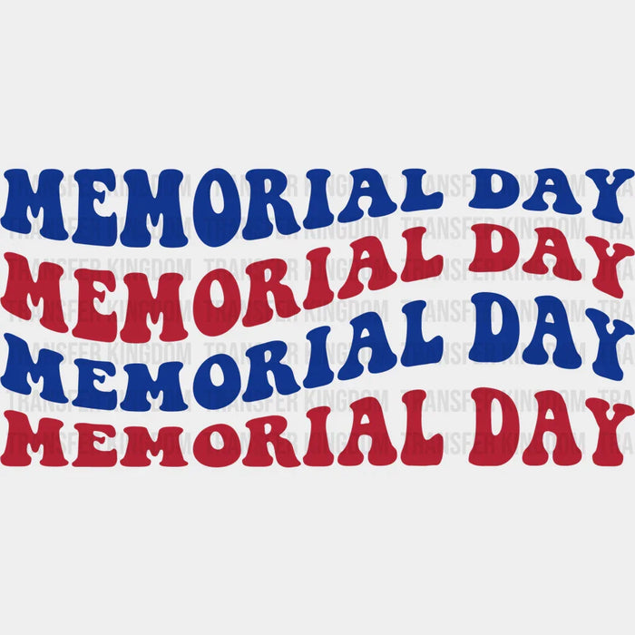 Memorial Day - Memorial Day DTF Transfer