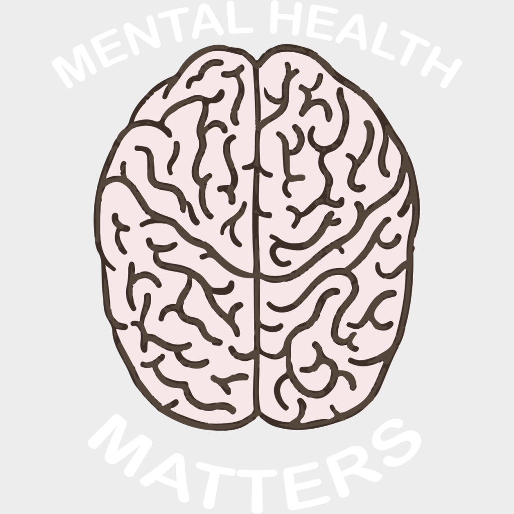 Mental Health Matters - Mental Health DTF Transfers transfer-kingdom Light Color Design (See Imaging)