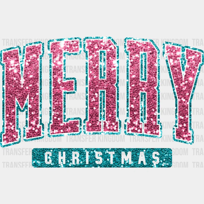 MERRY CHRISTMAS - Christmas DTF heat transfer