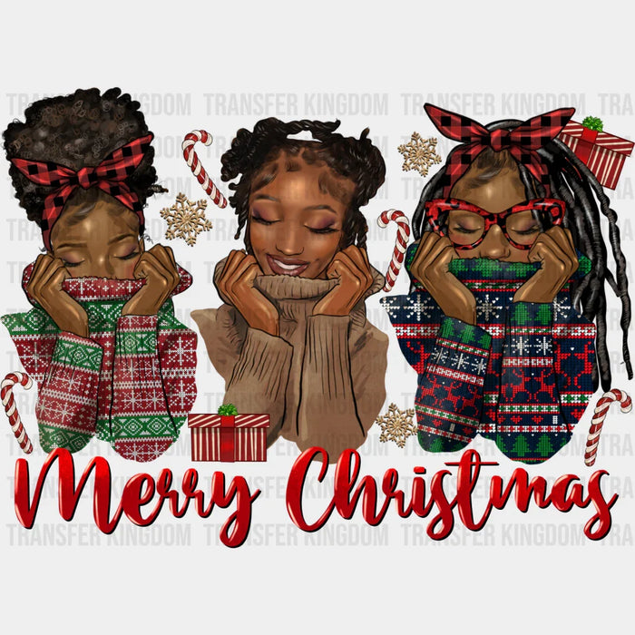 Merry Christmas Girls - Christmas DTF Transfer